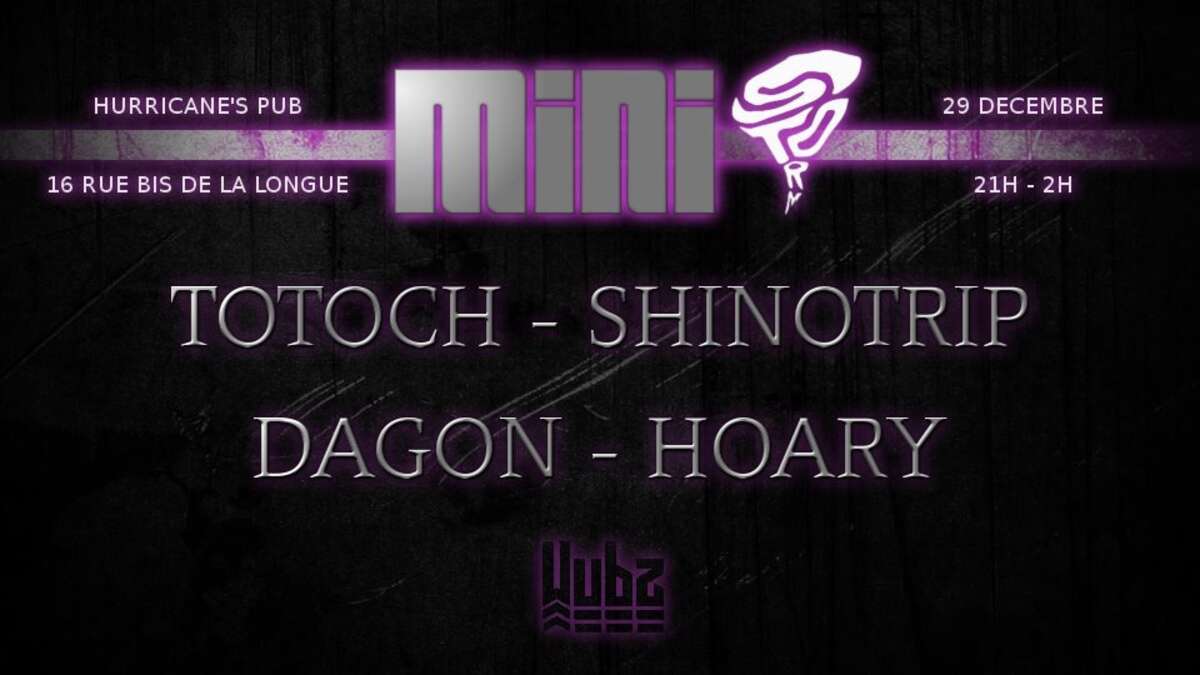 Illustration Wubz Présente : Ministorm By Totoch & Shinotrip