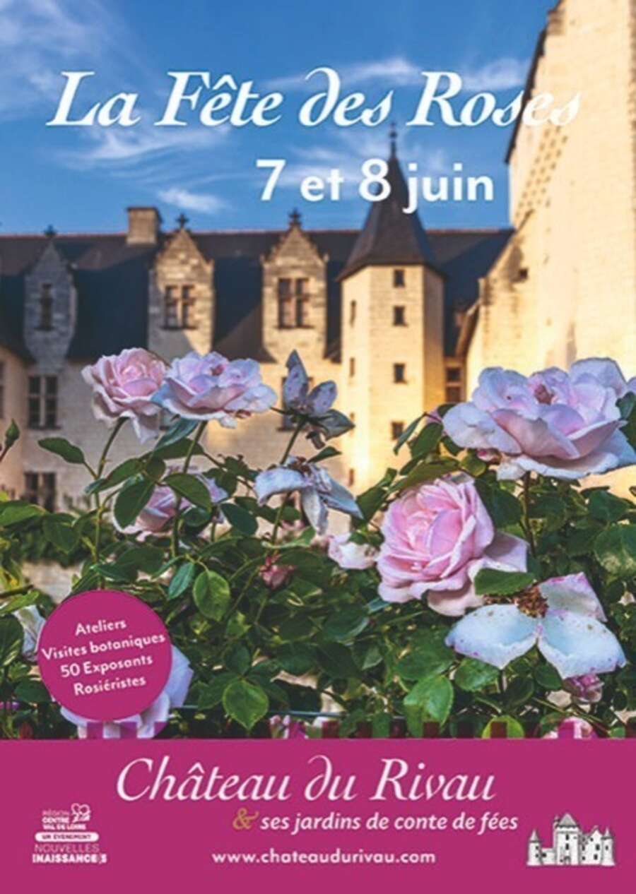 Photo de l'événement Fête des Roses au Château du Rivau (37) à Château du Rivau