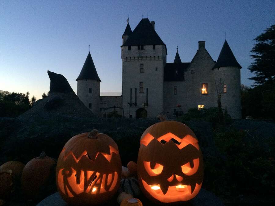 Illustration Halloween au Château du Rivau