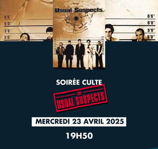 Illustration Soirée Culte : Usual Suspects