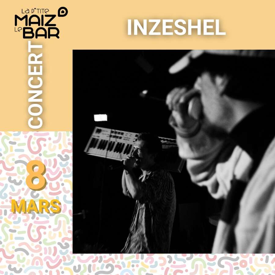 Illustration Concert Inzeshel à La P'tite Maiz' - Le Bar