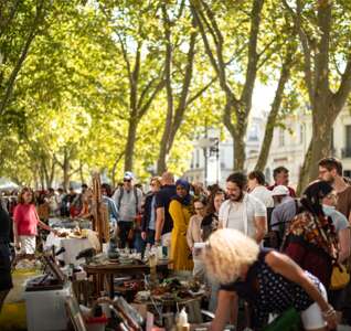Illustration Vide-greniers - place Coty