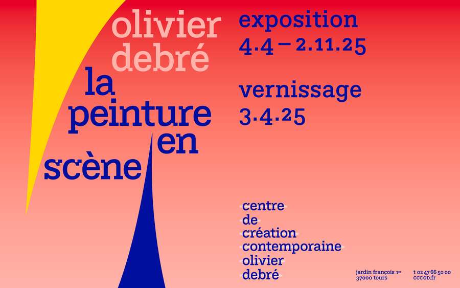 Illustration vernissage la peinture en scène olivier debré