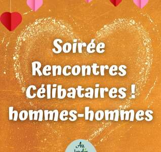 Illustration Soirée Rencontres Célibataires hommes-hommes