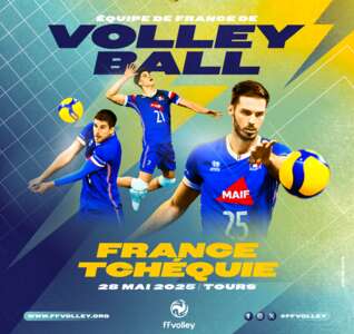 Illustration Volley-Ball | France vs. République Tchèque