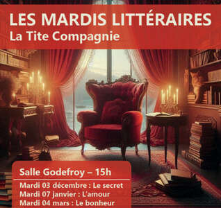 Illustration LES MARDIS LITTÉRAIRES – La Tite Compagnie