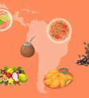 Illustration La gastronomie en Amérique Latine