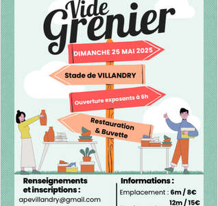 Illustration Vide-grenier annuel de l'APE Villandry