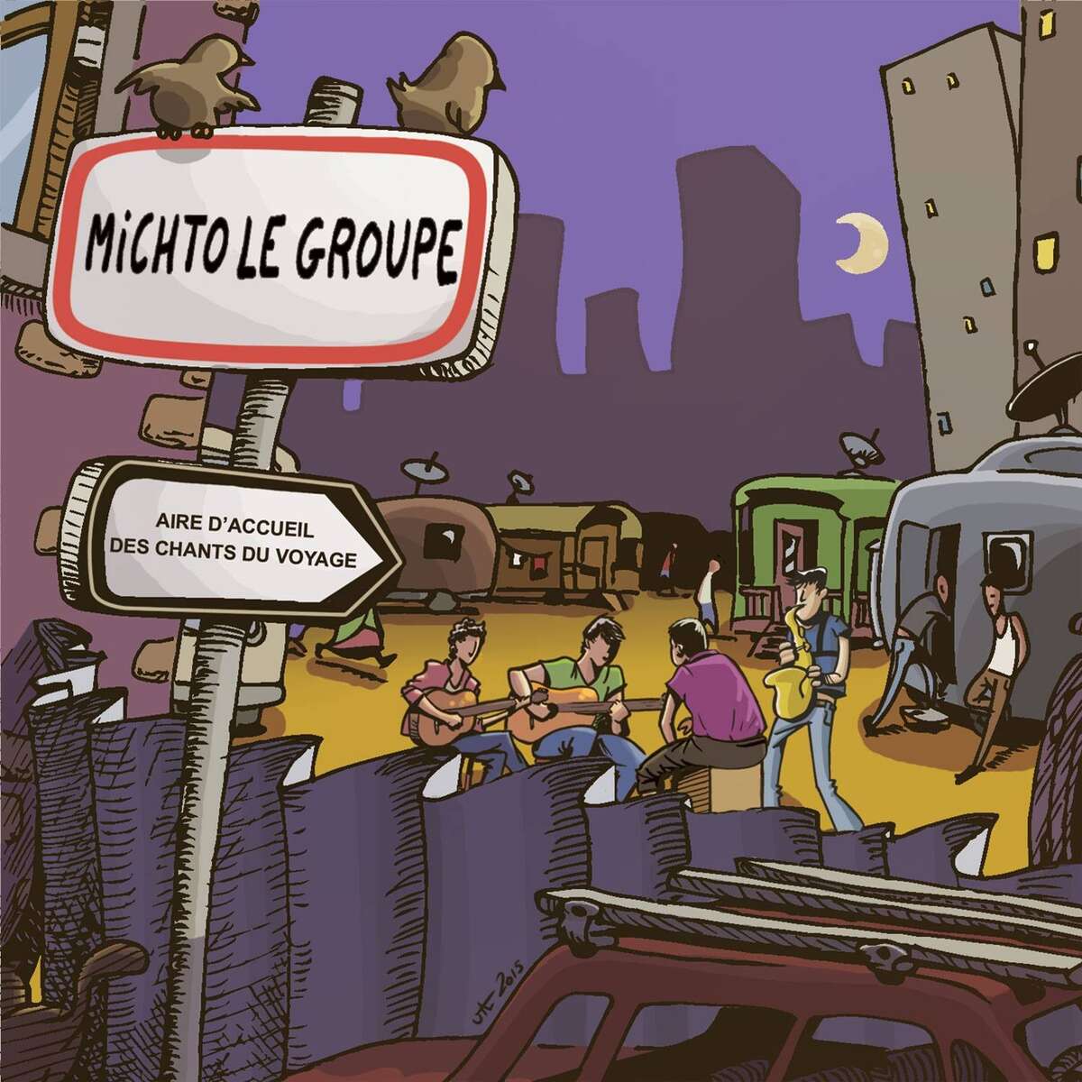 Illustration Michto le Groupe - Chants du Voyage