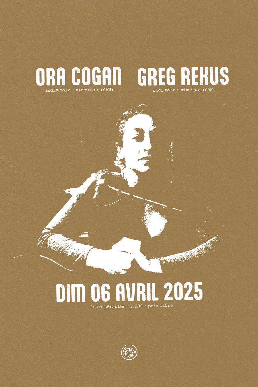 Photo de l'événement Ora Cogan (CAN) + Greg Rekus (CAN à Les Misables