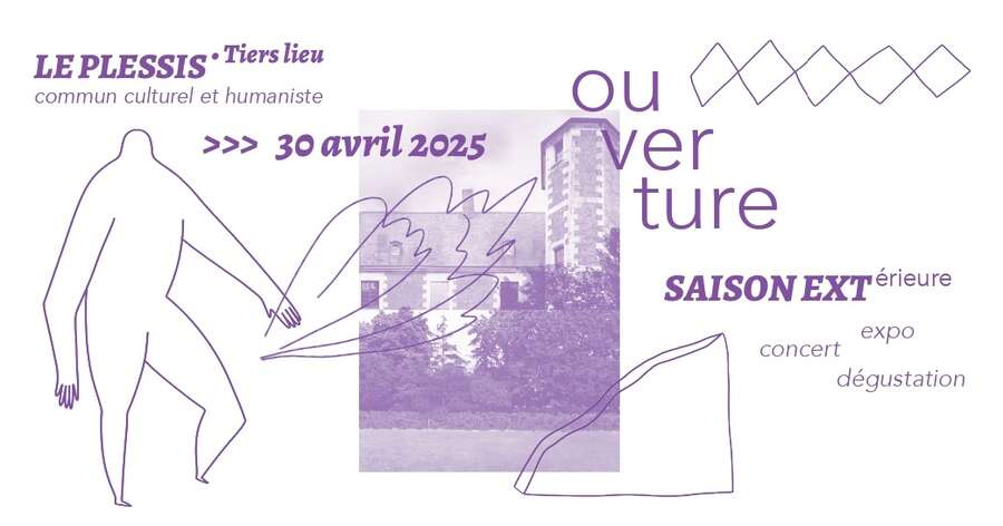 Photo de l'événement Ouverture de saison EXTérieure  à Château du Plessis 