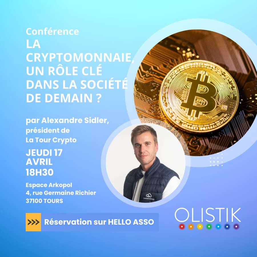 Photo de l'événement La cryptomonnaie : un rôle clé dans la société de demain ? à Arkopol
