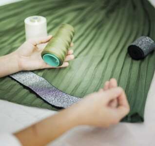 Illustration Atelier couture jupe facile