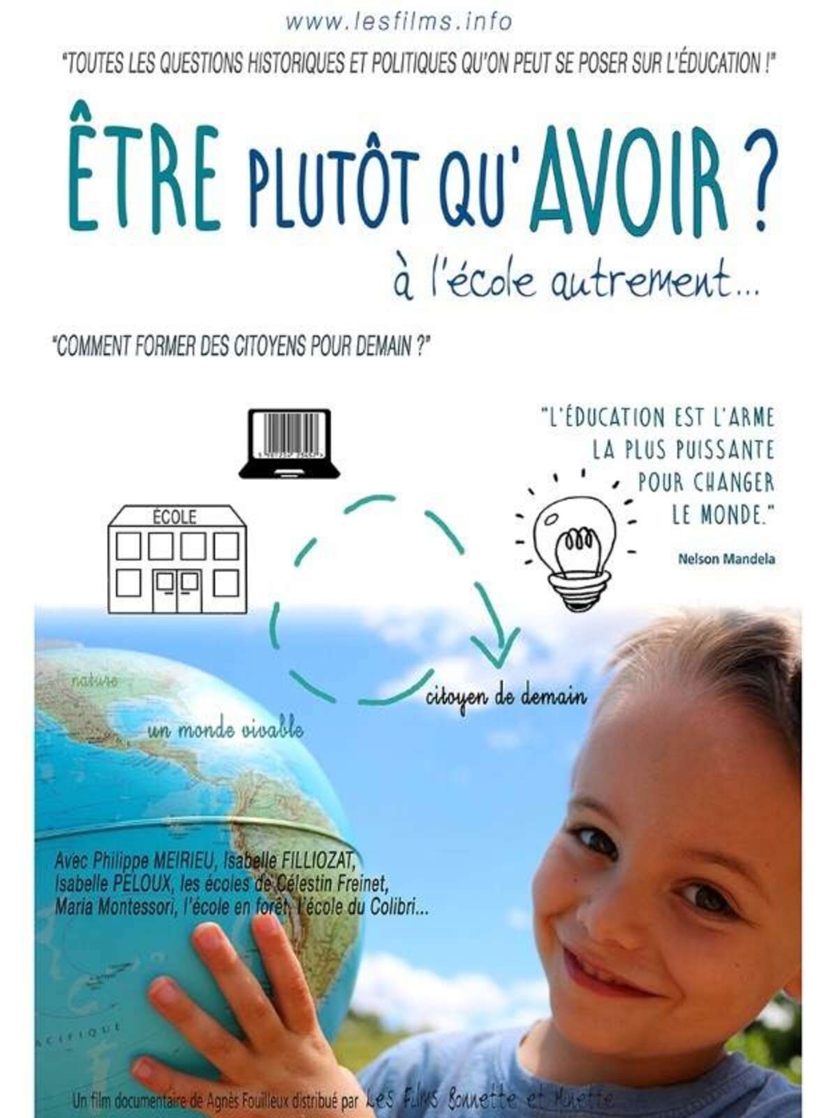 Photo de l'événement Pédagogies alternatives et démocratie à l’école / Newtopia 7.1 à Cinémas Studio