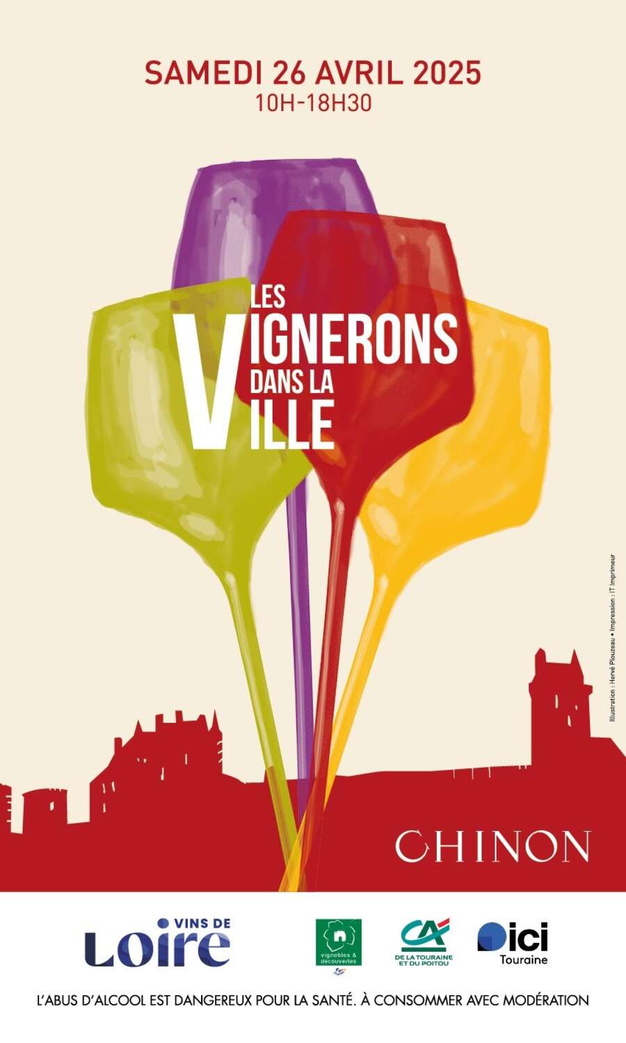 Photo de l'événement Les Vignerons dans la Ville  à Promenades des Docteurs-Mattraits, Chinon