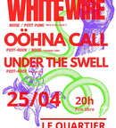Vendredi 25Avril – Concert au Quartier : White Wire + Oöhna Call + Under the Swell image au format JPG