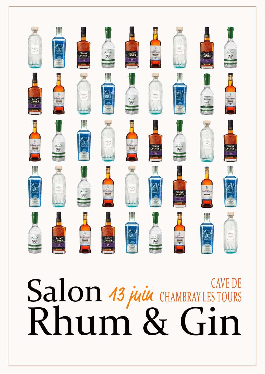 Photo de l'événement Salon Rhum et Gin  à Les Belles Caves Chambray-les-Tours