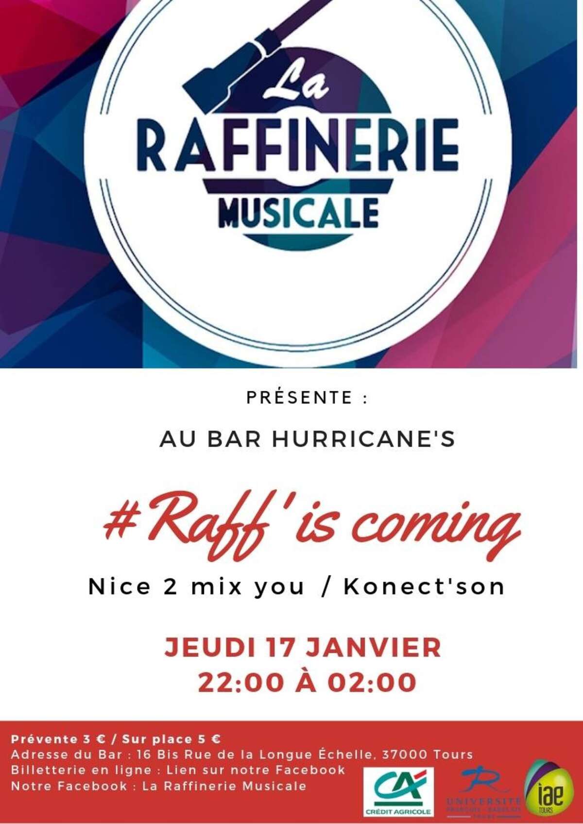 Photo de l'événement Raff ' is coming à Hurricane's pub