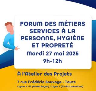 Illustration Forum des Métiers des Services à la Personne, de l'Hygiène et de la Propreté