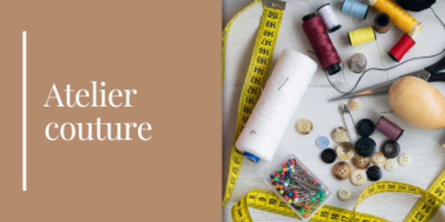Photo de l'événement Animations de la Bibliothèque Gourmande : Atelier couture nomade à Villa Rabelais