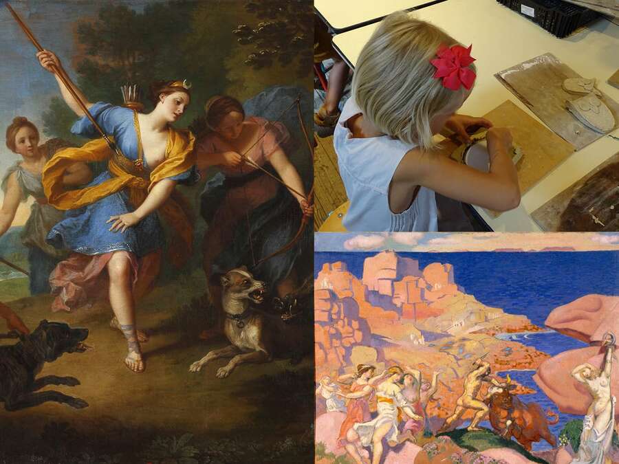 Photo de l'événement Le Musée Amusant : Vacances Mythiques. 4 > 7 ans à Musée des Beaux-Arts de Tours