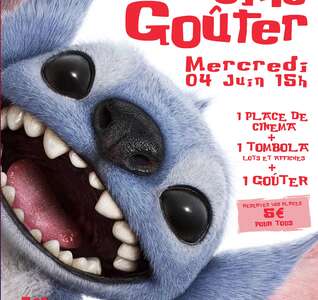 Illustration CINÉ GOÛTER : LILO & STITCH