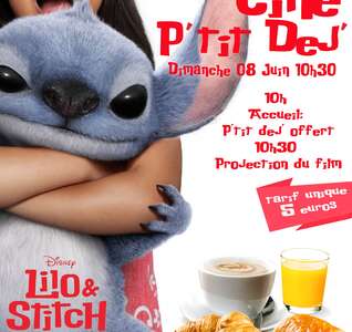 Illustration CINÉ P'TIT DÉJ : LILO & STITCH