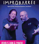Illustration Jeudi 05 Juin – Impro Théâtrale au Quartier par la Compagnie La Clef