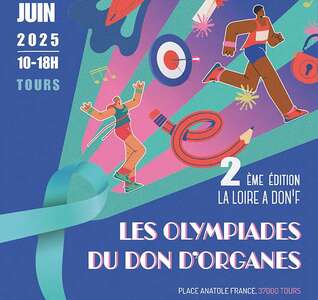 Illustration Loire à donf "Les Olympiades du don d'Organes"