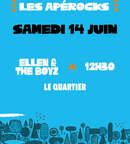 Samedi 14 Juin 12H30 – Aperock Beton / Aucard au Quartier : Ellen & The Boyz image au format JPG