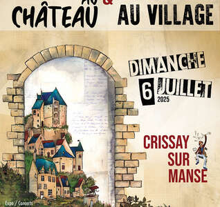 Illustration Artistes au Village & Graffeurs au château