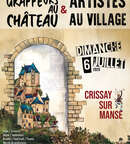 Illustration Artistes au Village & Graffeurs au château