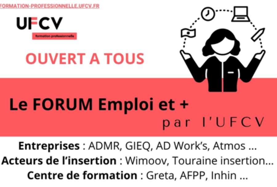 Photo de l'événement Le forum emploi et + par l'UFCV à Les Beaumonts