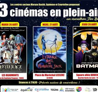 Illustration Cinéma plein air / 3 jours-3 films