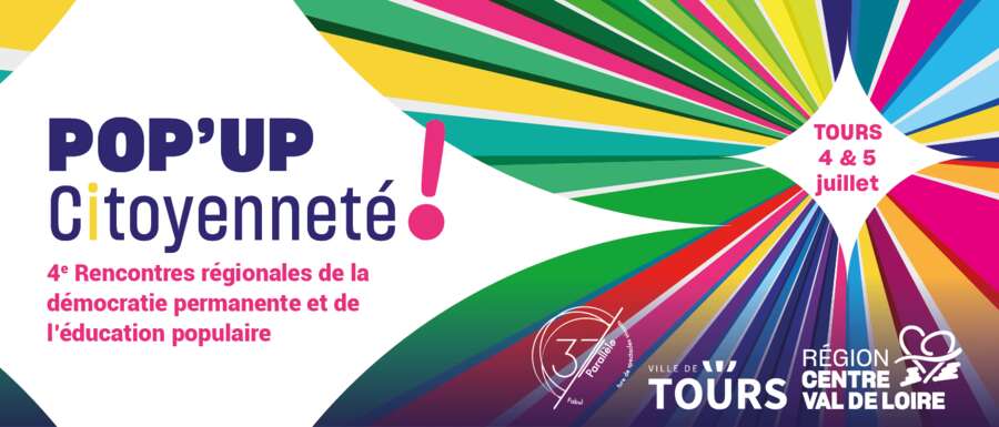 Photo de l'événement Pop-up citoyenneté : 4ème rencontres régionales de la Démocratie permanente et de l'Éducation populaire à Place Jean Jaurès 37000 Tours, France
