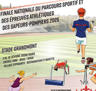 Illustration FINAT 2025 - Finale Nationale du Parcours Sportif et des Epreuves Athletiques Sapeurs-Pompiers 2025