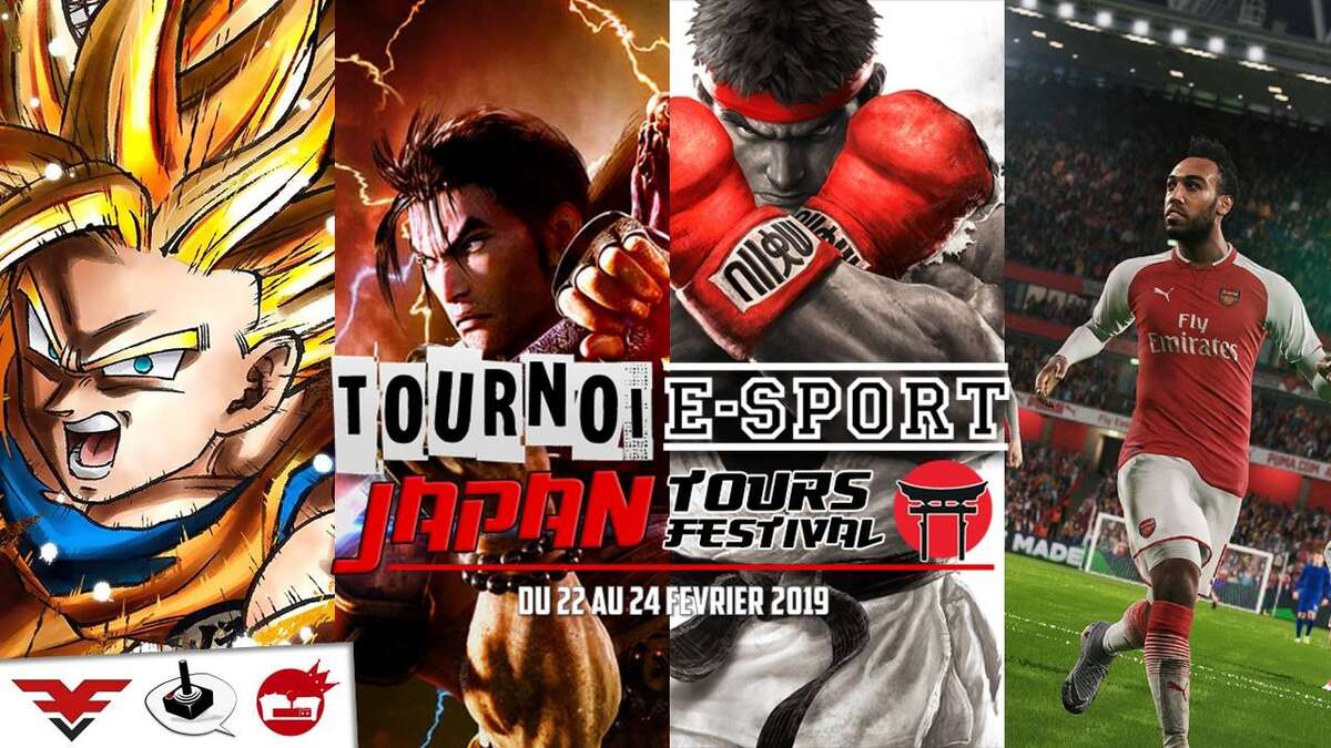 Illustration Tournoi Esport Japan Tours Festival
