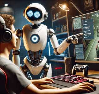 Illustration IA et jeux vidéo (Fête de la Science)