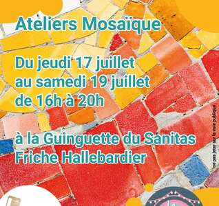 Illustration Atelier Mosaïque avec Muemosa