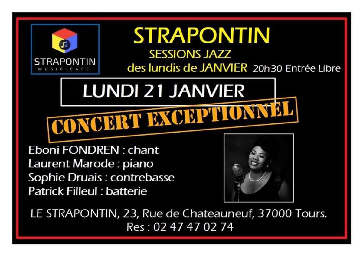Photo de l'événement CONCERT JAZZ VOCAL 4 TET à STRAPONTIN CAFE