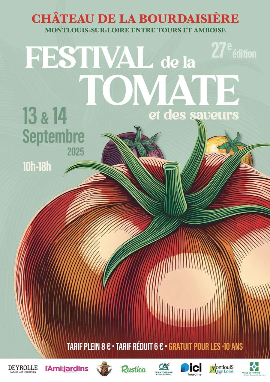 Photo de l'événement Festival de la Tomate et des Saveurs 2025 à Château de la Bourdaisière