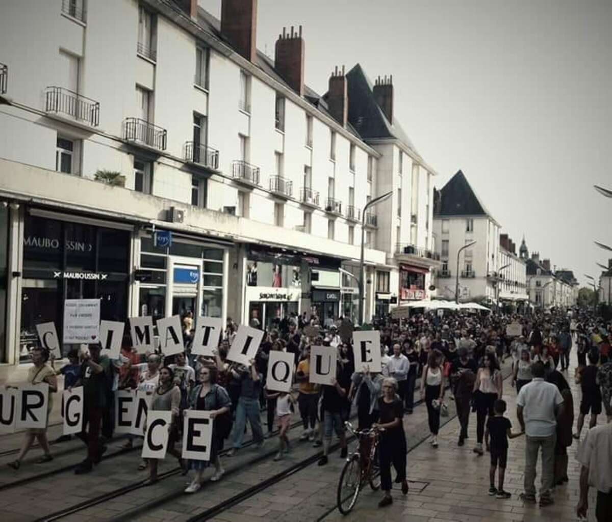 Illustration Marche Pour Le Climat - Tours