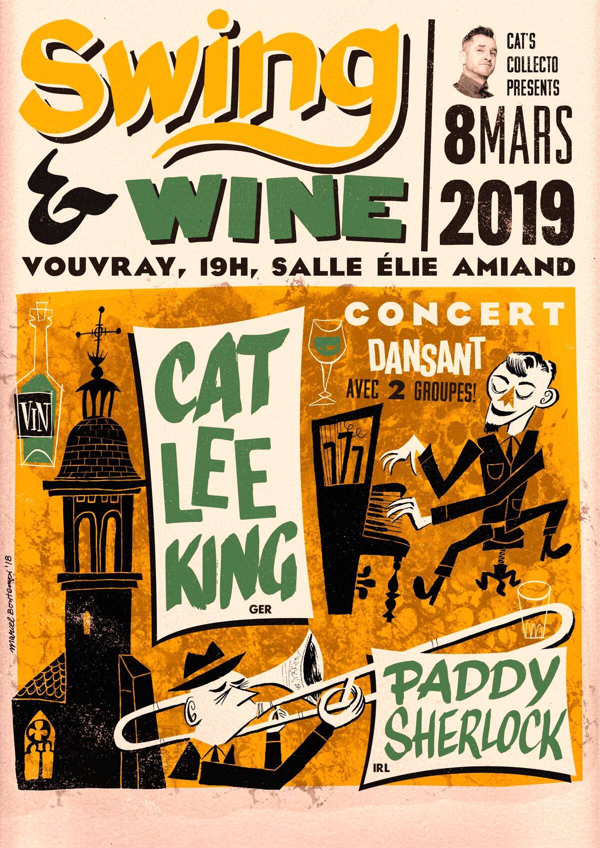 Photo de l'événement Swing & Wine à salle Elie Amiand a vouvray