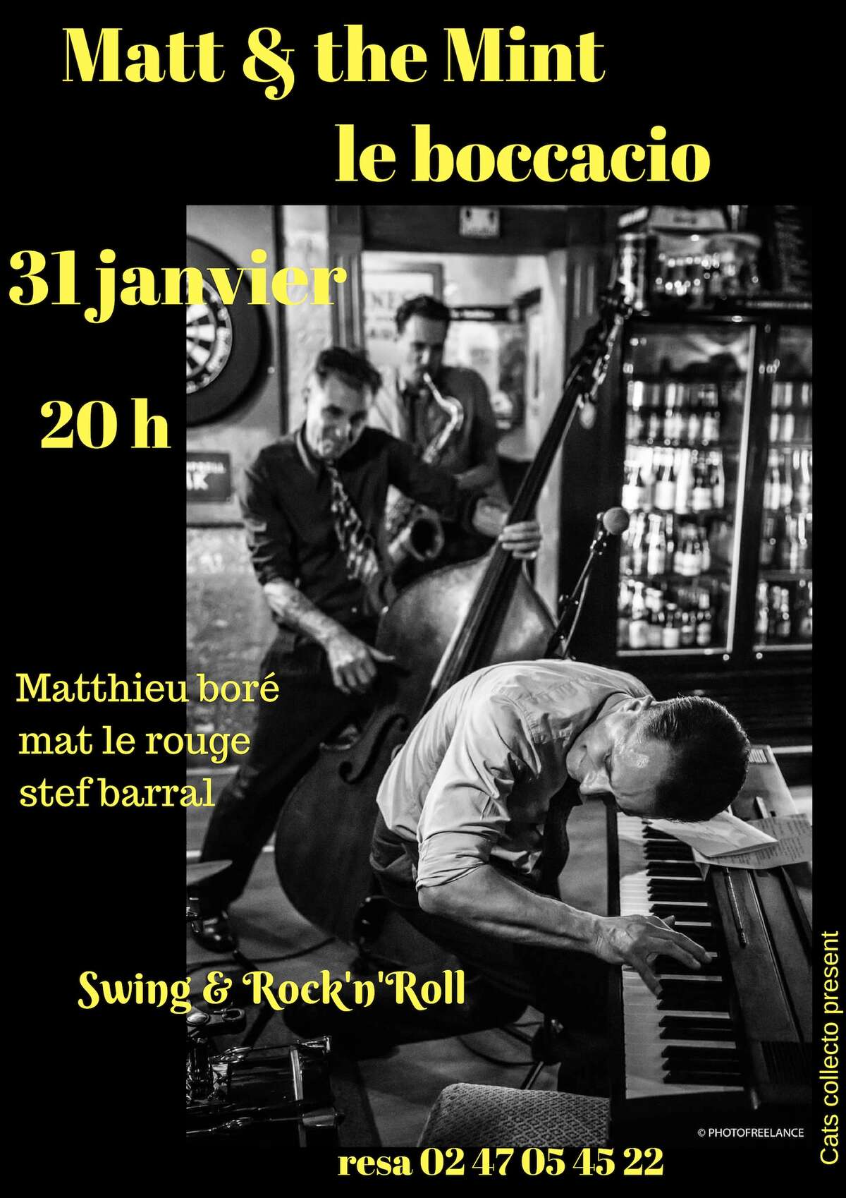 Photo de l'événement matthieu boré trio à le boccacio pizzeria restaurant italien tours