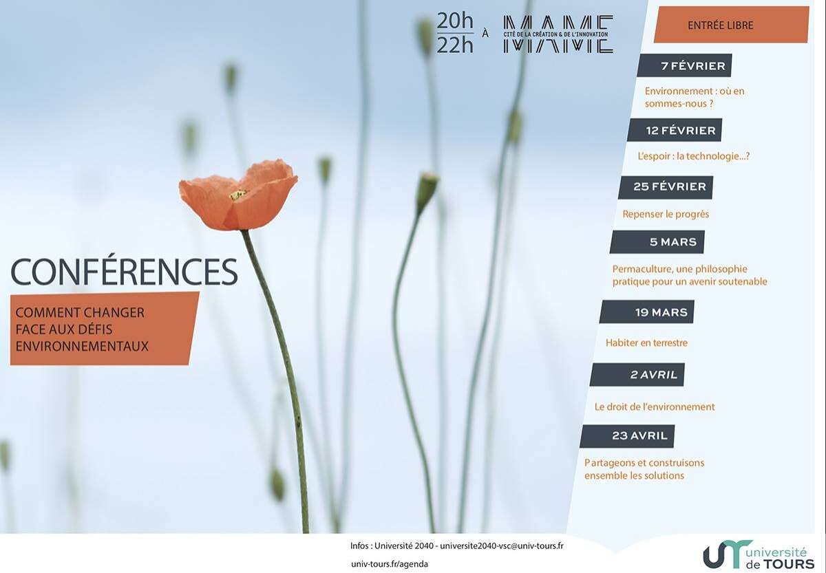 Photo de l'événement Conférence « Environnement : où en sommes-nous » à MAME