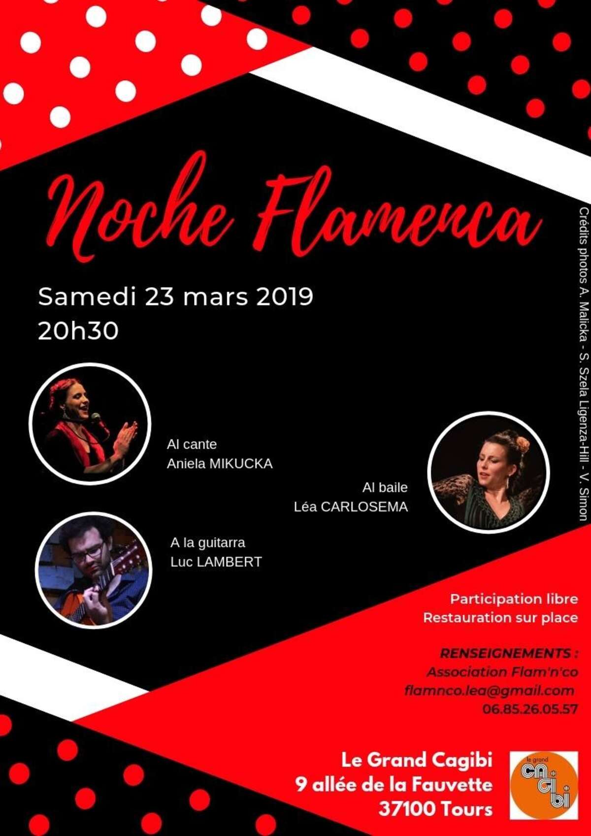 Photo de l'événement Noche flamenca à Le Grand Cagibi
