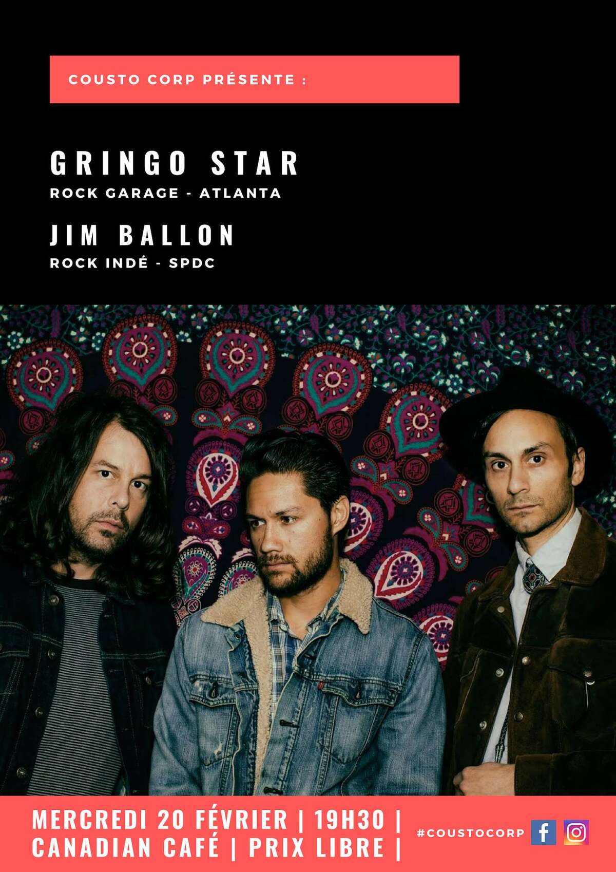 Photo de l'événement ★ Gringo Star - Atlanta • Jim Ballon - SPDC ★ à Canadian Café