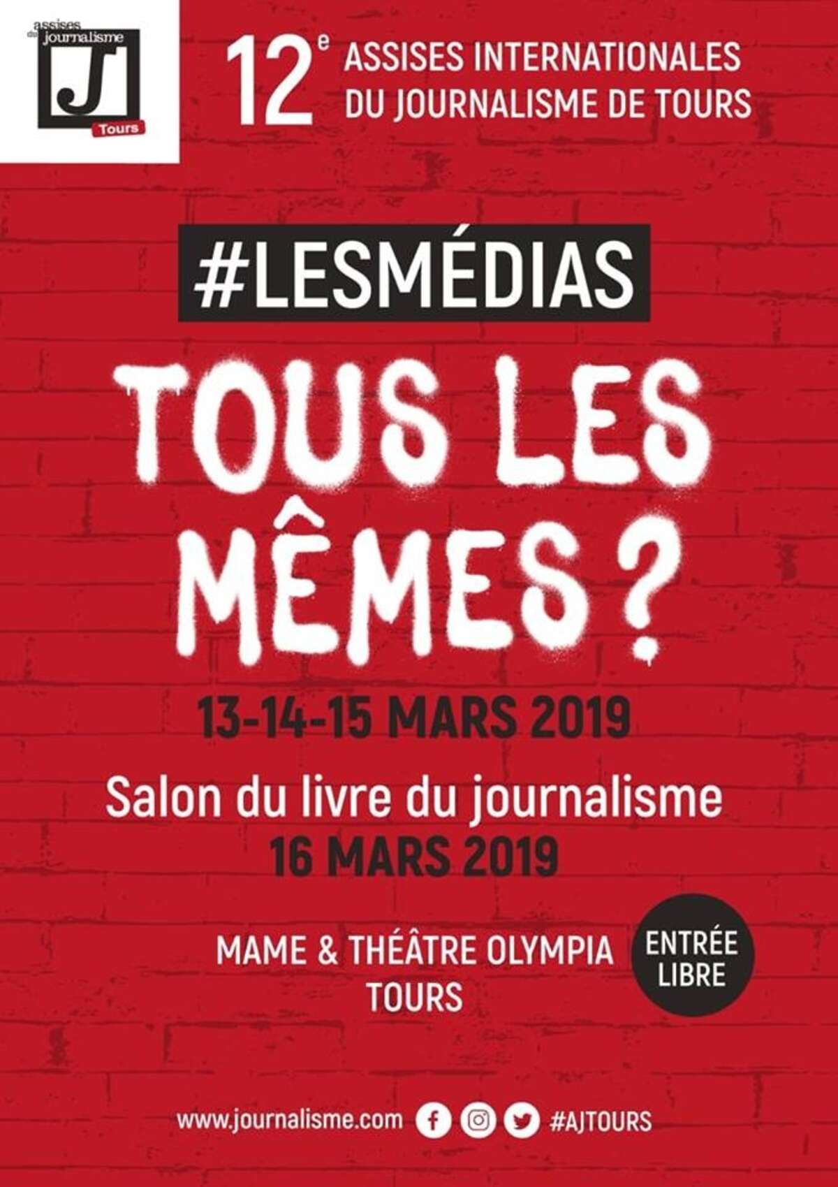 Photo de l'événement 12ème édition des Assises Internationales du Journalisme à MAME