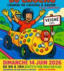 Illustration Course de Caisses à Savon - La Descente du Crochu