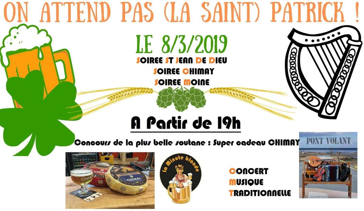 Photo de l'événement La Confrérie du Père Houblon à La Minute Blonde TOURS